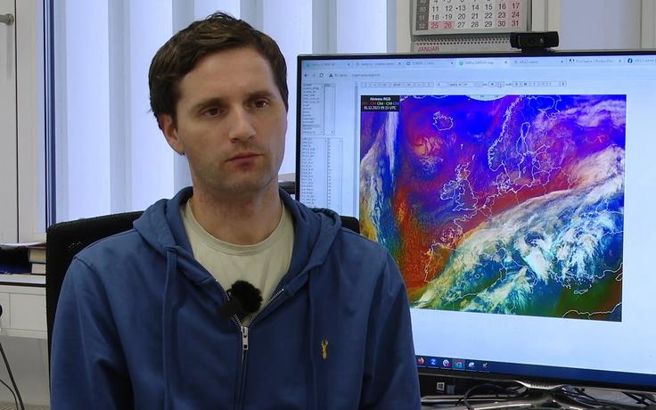 Meteorolog Blaž Šter | Foto: STA