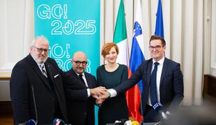 Ministra Slovenije in Italije v Novi Gorici o projektu EPK 2025