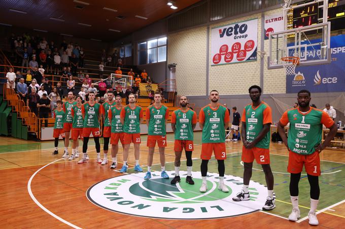 Cedevita Olimpija je za uvod v sezono osvojila slovenski superpokal, nato pa v soboto na prvi tekmi lige ABA kljub slabšemu drugemu polčasu ugnala Mego. | Foto: www.alesfevzer.com