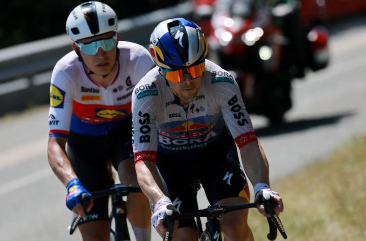 Jan Tratnik in Mathias Vacek | Foto: Reuters