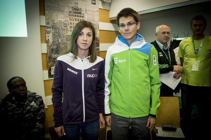 Neja Kršinar in Rok Puhar bosta lovila državni naslov v polmaratonu. | Foto: Ana Kovač