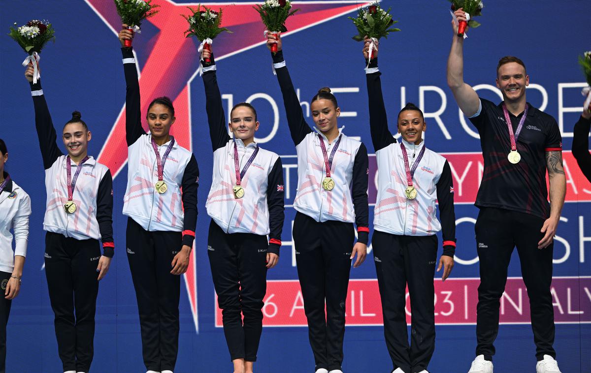 gimnastika ekipno, mnogoboj, Velika Britanija | Britanske telovadke so na evropskem prvenstvu v Antalyi osvojile ekipni naslov. | Foto Guliverimage