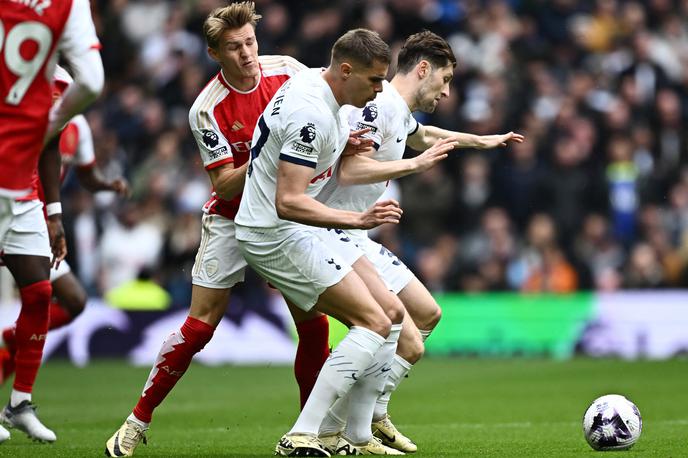 Tottenham : Arsenal | Na zadnjem medsebojnem obračunu konec aprila so s 3:2 zmagali topničarji. | Foto Reuters