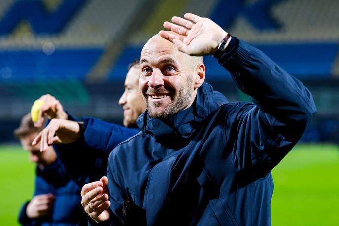 Celje Drita | Ivan Majevski si je po napredovanju Celja v osmini finala pošteno oddahnil. | Foto Aleš Fevžer