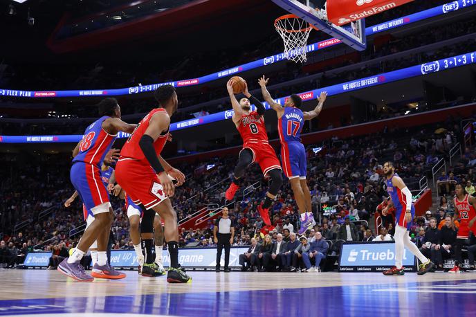 Bulls Pistons | Chicago Bulls in Detroit Pistons bodo januarja igrali v Parizu. | Foto Reuters