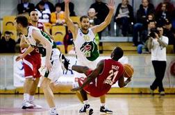 Partizan se je izvlekel, "zmaji" le za Cibono