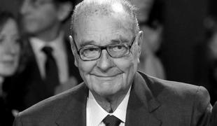 Umrl nekdanji francoski predsednik Jacques Chirac