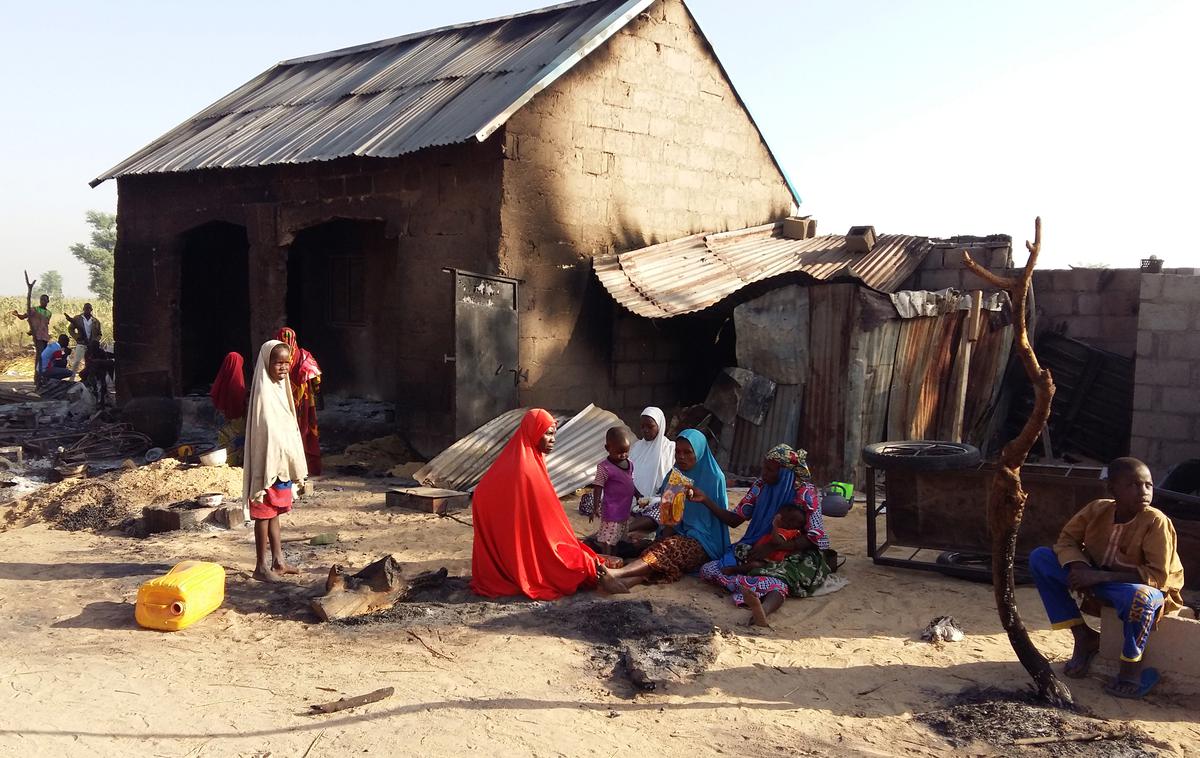 Boko Haram napad | Boko Haram poskuša že od leta 2009 s silo vzpostaviti islamsko državo na severovzhodu Nigerije. V nasilju je bilo doslej ubitih najmanj 20.000 ljudi, več kot dva milijona je razseljenih. | Foto Reuters