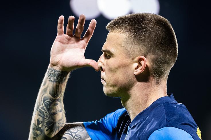 Franko Kovačević je pri 26 letih okusil igranje nogometa že v številnih državah. Lahko se pohvali z izkušnjami iz Nemčije, Cipra, ZDA, Južne Koreje, Slovenije in domovine Hrvaške. | Foto: Jure Banfi