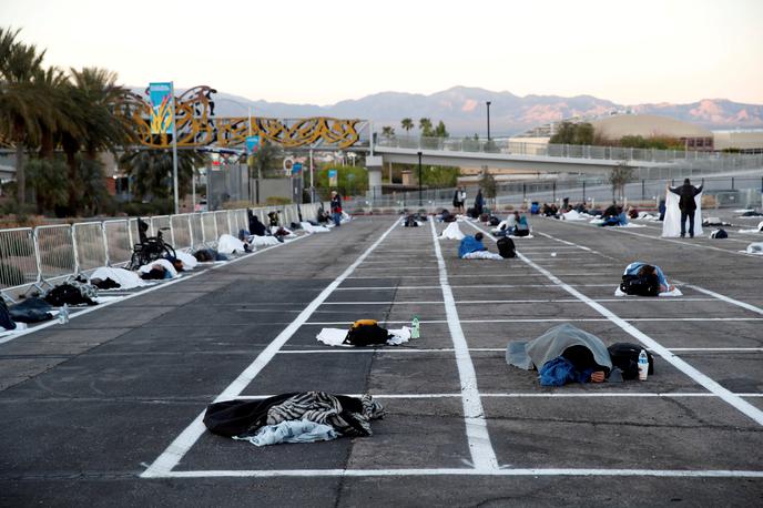 Las Vegas | Na jugu ameriške zvezne države Nevada živi okoli 6.500 brezdomcev. | Foto Reuters