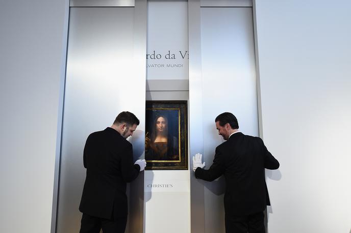 Leonardo da Vinci Salvator Mundi | Foto Getty Images