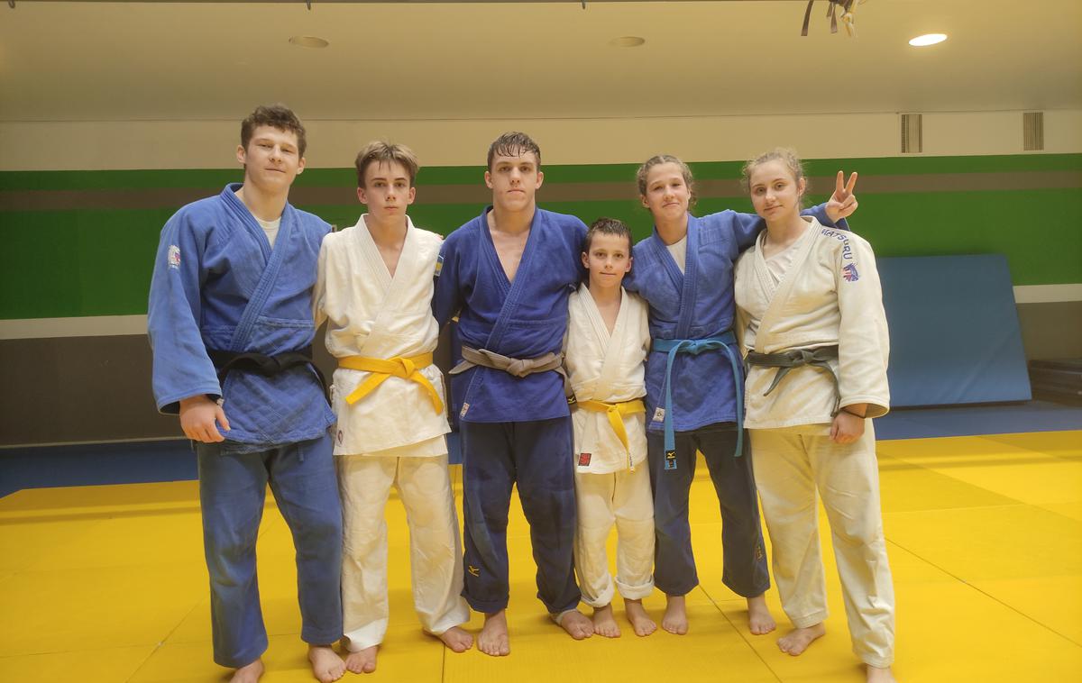 Mladi ukrajinski judoisti v Sloveniji. | Foto Jaka Sluga