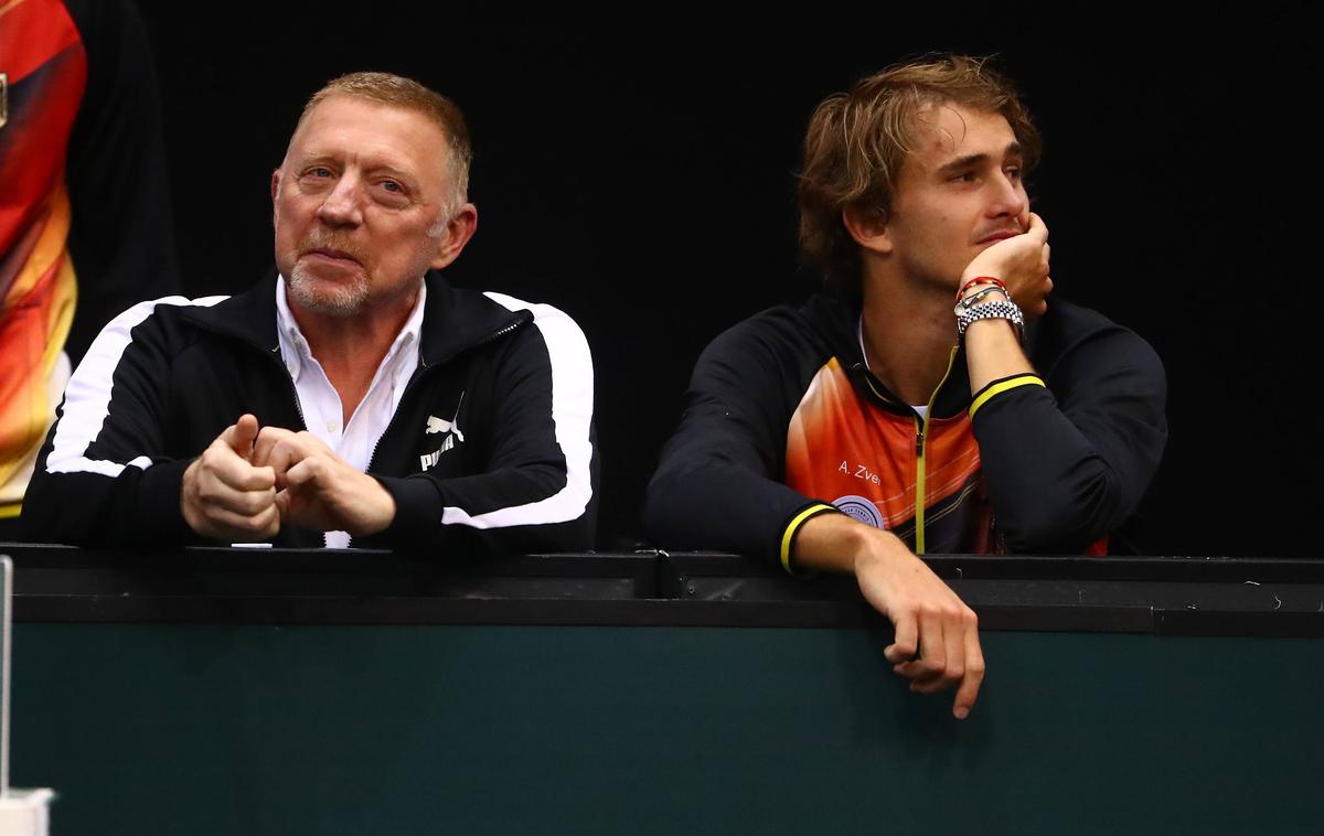 Aleksander Zverev | Alexander Zverev se ne zmeni več za mnenje legendarnega Borisa Beckerja. | Foto Guliverimage