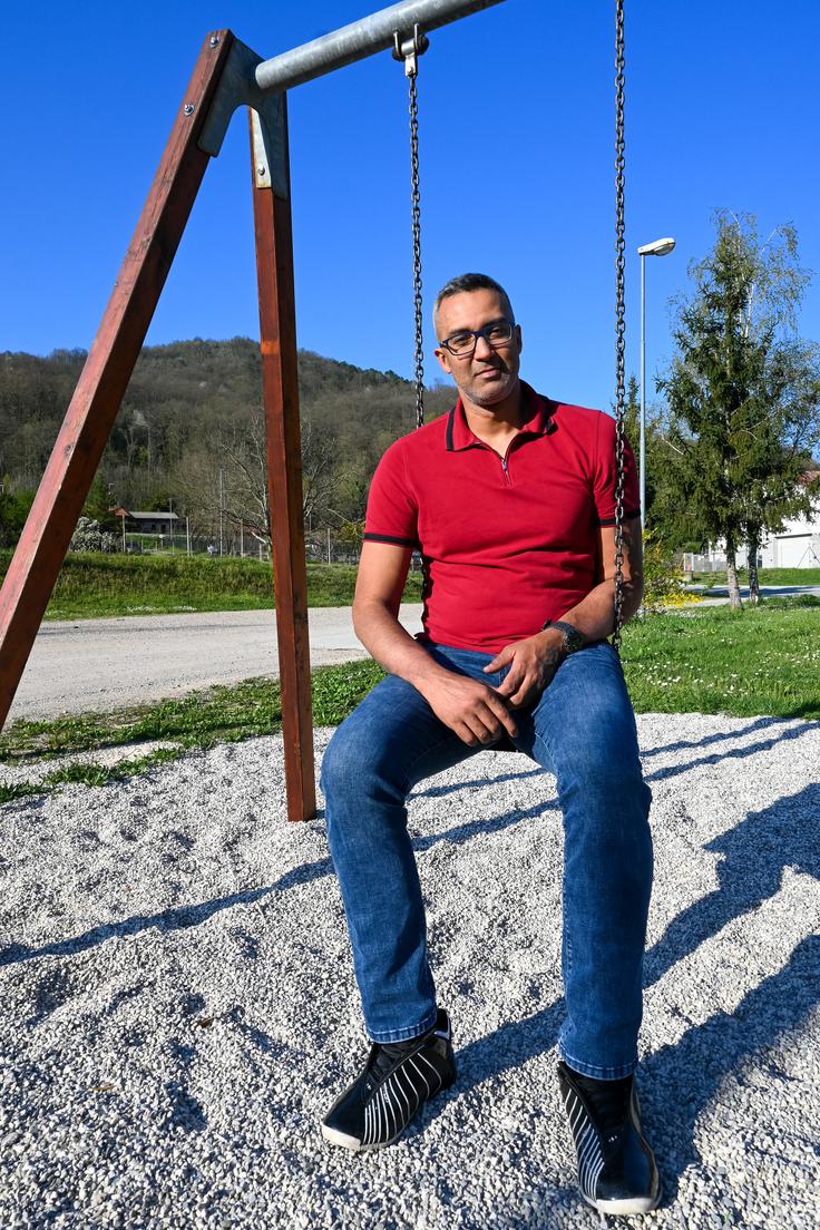 Dobili smo se v Ložicah, nedaleč od reke Soče. | Foto: Matej Podgoršek