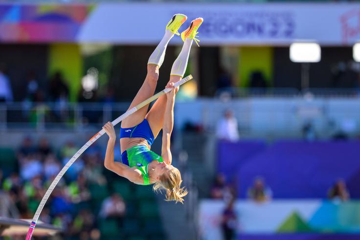 Tina Šutej je postavila rekord mitinga. | Foto: Guliverimage/Vladimir Fedorenko