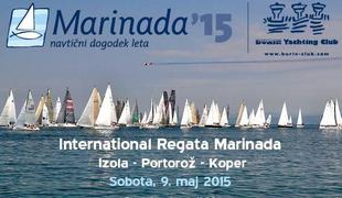 Ta konec tedna vabljeni na Obalo – potekala bo 12. regata Marinada 2015