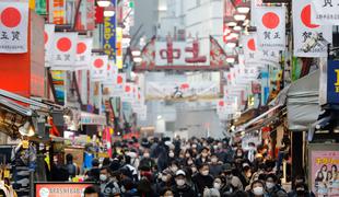 Na Japonskem na silvestrovo padel rekord