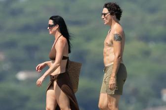 Katy Perry in Justin Trudeau ujeta na romantičnem oddihu na Azurni obali