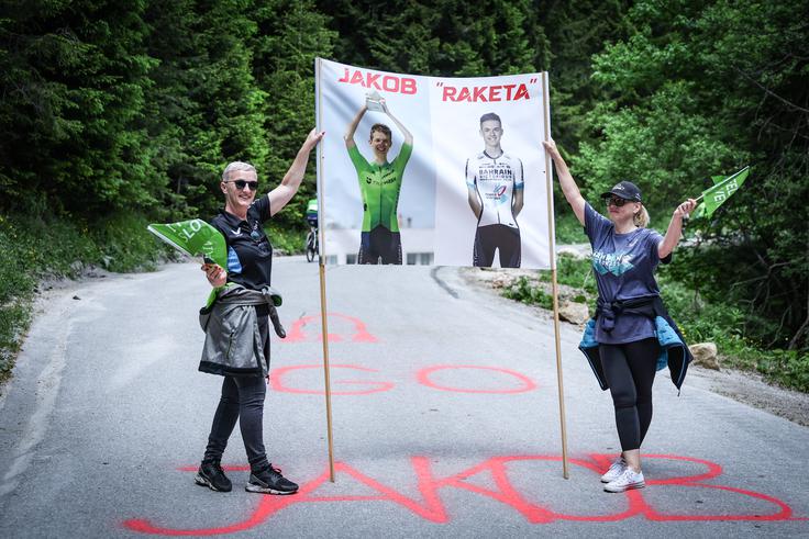 Navijači Golte, Dirka po Sloveniji | Foto: Ana Kovač