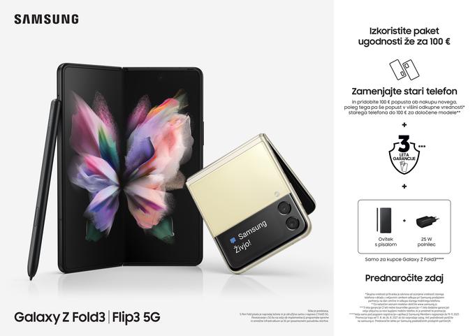 Galaxy Z Fold3 in Glaxy Z Flip3 | Foto: 