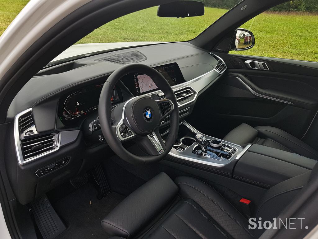 Prva vožnja: BMW X5 notranjost