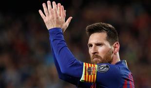 Messi tretjič zaporedoma osvojil zlato kopačko