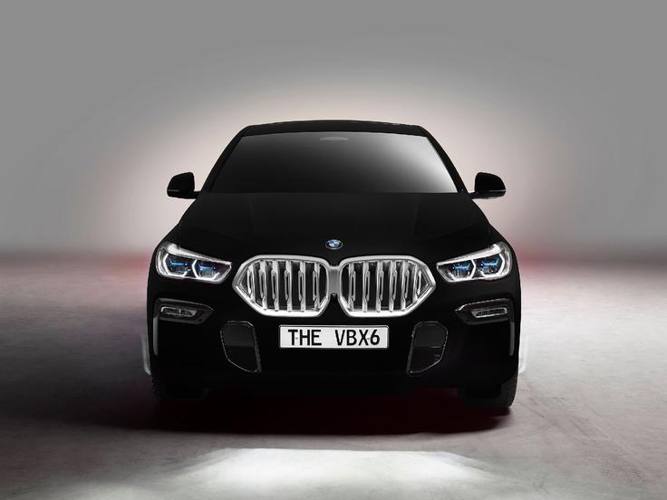 BMW X6 vantablack | Foto: BMW