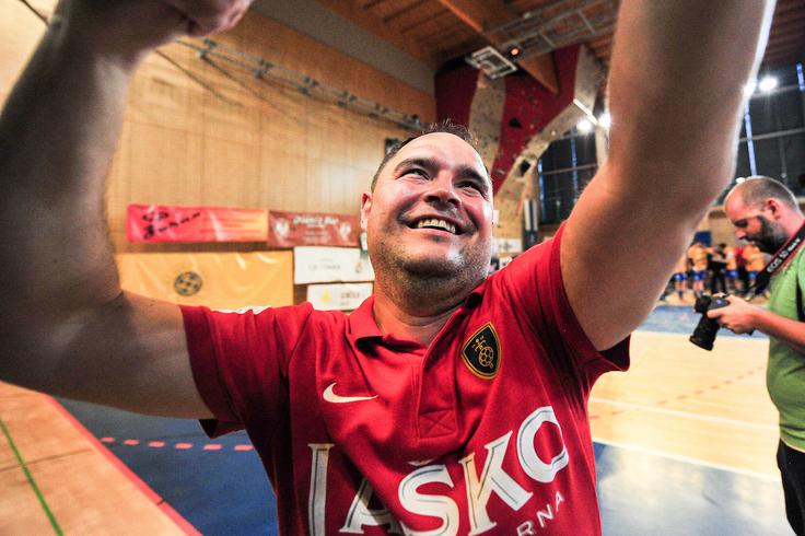 "Padlo je veliko zadetkov, oboji smo veliko tekli, ampak mislim, da smo bili v vseh elementih igre boljši ter na koncu zasluženo zmagali." | Foto: Mario Horvat/Sportida