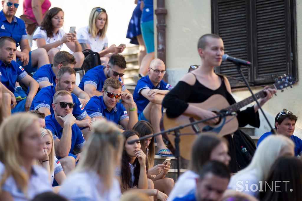 Sredozemske igre, predstavitev slovenske reprezentance, Portorož