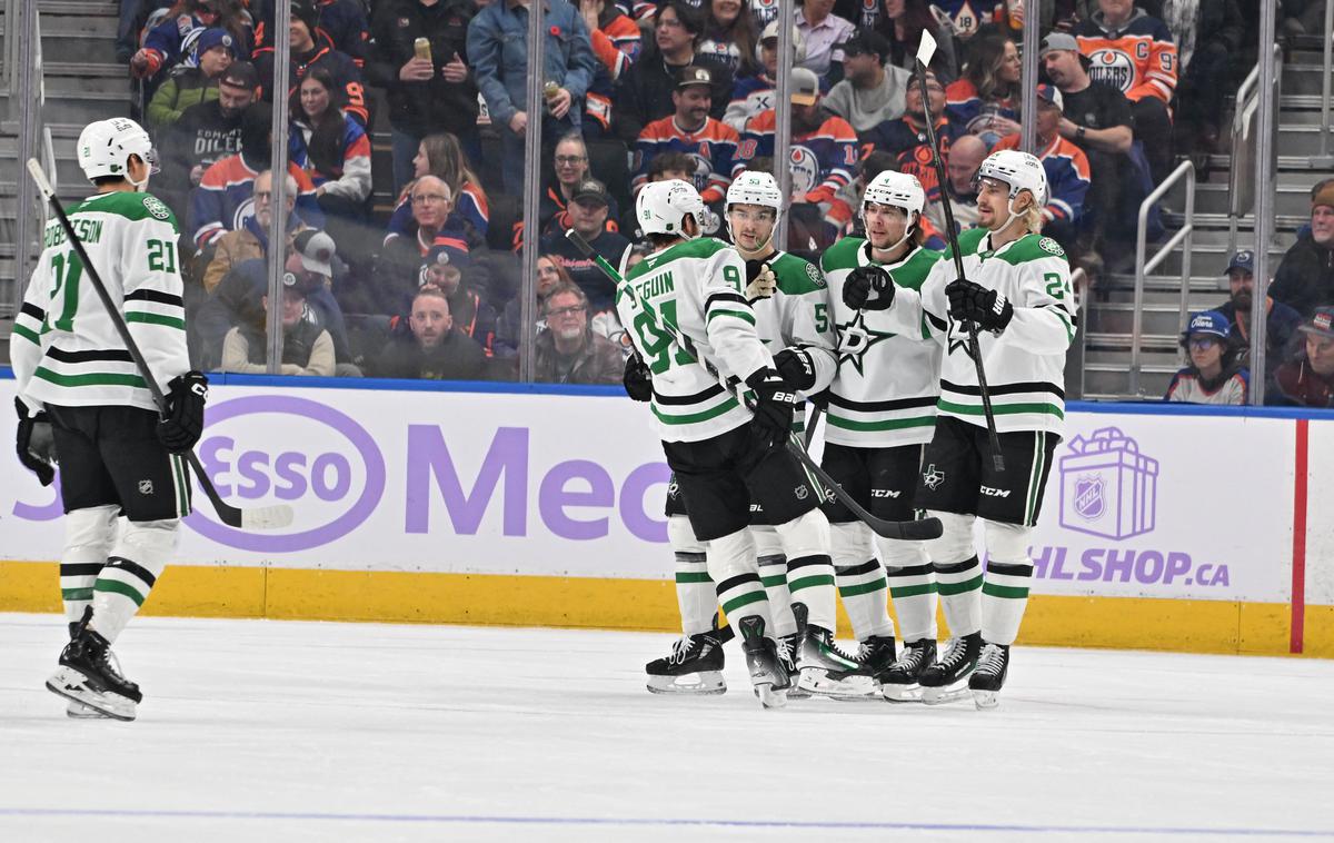 Dallas Stars | Hokejisti Dallas Stars so s kar 8:3 odpravili Edmonton Oilers. | Foto Reuters