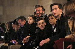 Victoria Beckham na newyorškem tednu mode, David in otroci v prvi vrsti
