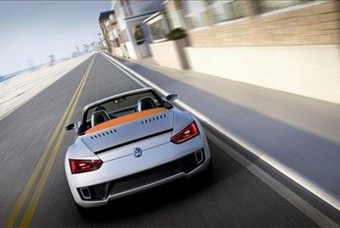 Volkswagen blue sport