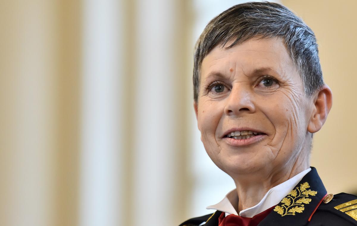 Alenka Ermenc | Alenka Ermenc je bila pred dnevi imenovana za generalmajorko. | Foto STA