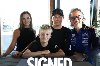 Sin nekdanjega dirkača F1 gre po očetovih stopinjah