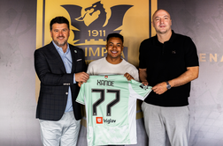 Real ujel veliko ribo, Olimpijin novinec izbral številko 77