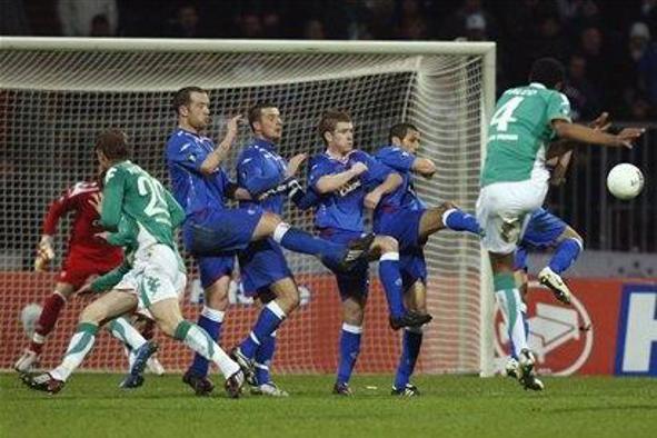 HSV in Werder izpadla