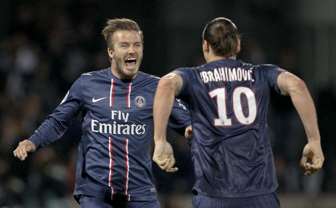 Bo odšel Ibrahimović v klub, kjer je pred leti izstopal njegov nekdanji soigralec pri PSG David Beckham? | Foto: Reuters