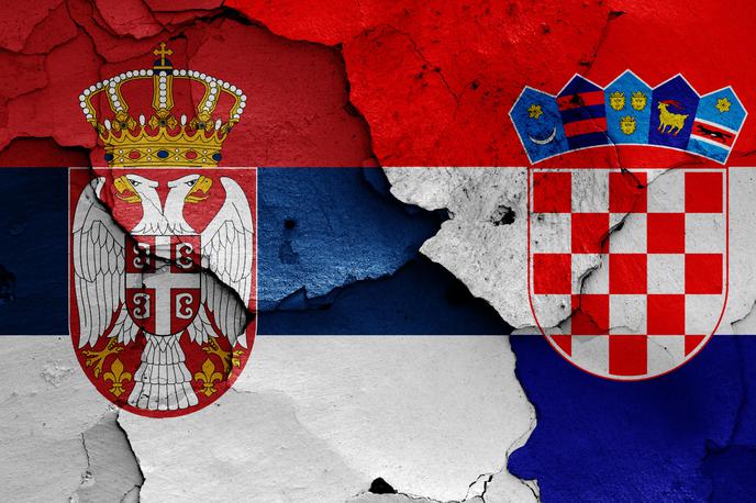 Hrvaška in srbska zastava | Foto Guliverimage