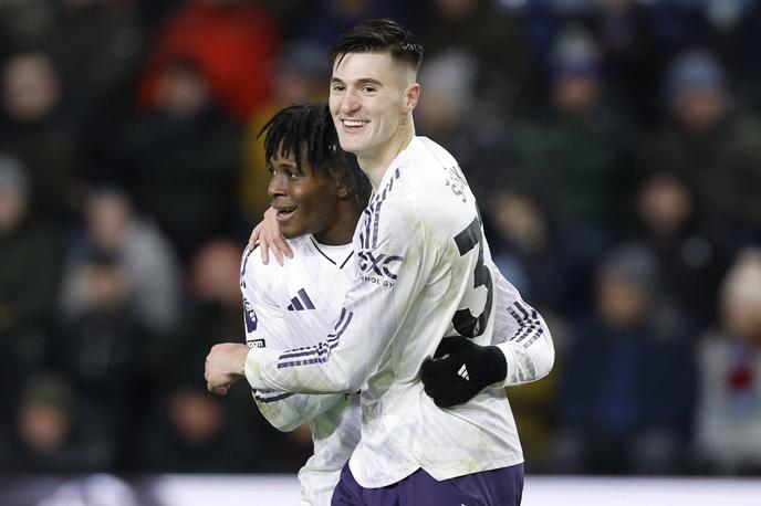 Benjamin Šeško | Benjamin Šeško je zadnji dve tekmi Manchester Untieda začel na klopi. | Foto Reuters