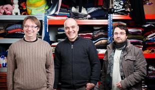 Kako so trije prijatelji iz starih oblačil in tekstila ustvarili nova delovna mesta