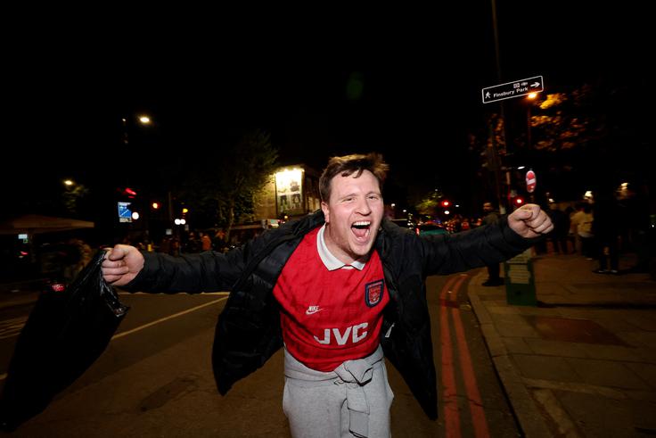 Arsenal Navijači | Foto: Reuters