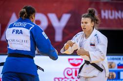 Metka Lobnik po veliki zmagi v četrtfinalu na koncu bronasta
