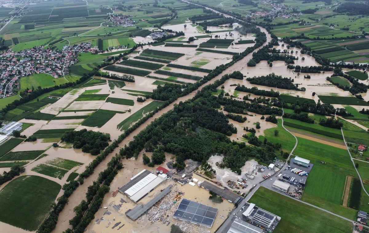 Bisol, poplave | Vrednost škode, ki so jo prijavile občine, ne vključuje stroškov gospodarstva. | Foto STA / Bisol Group