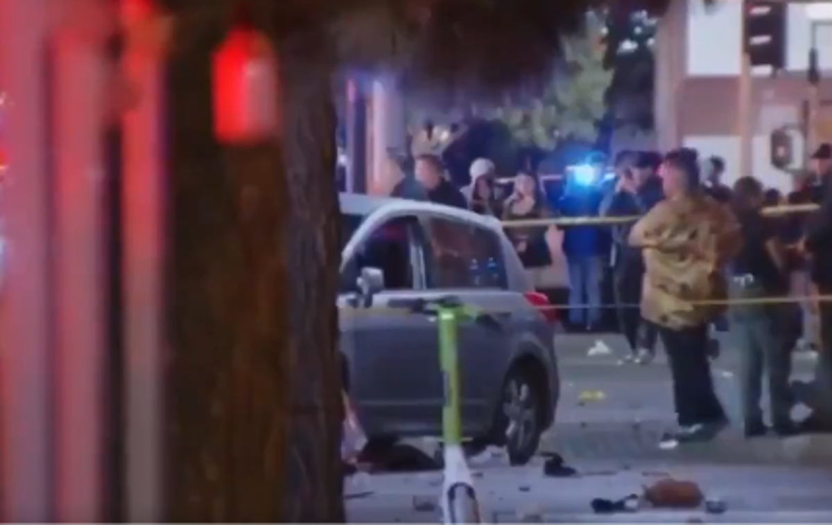 Los Angeles | Incident se je zgodil ob 2. uri po lokalnem oziroma ob 11. uri po srednjeevropskem času v Santa Monici. | Foto X/@FirstSourceNew