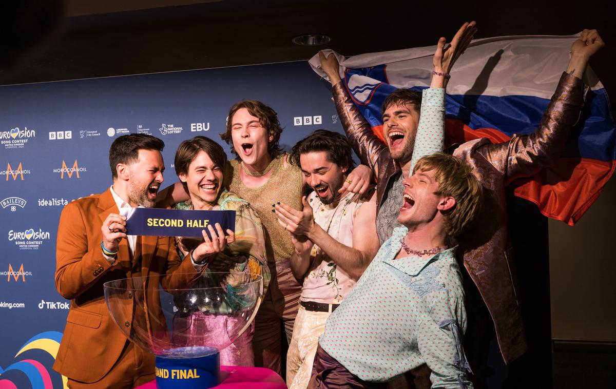 Joker Out | V finalu bodo Joker Out nastopili proti koncu, za njimi bodo na oder stopili le še predstavniki Hrvaške in Velike Britanije. | Foto EBU/Corinne Cumming