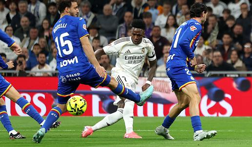 Veliko slavje Getafeja na Bernabeuu, Barcelona beži Realu