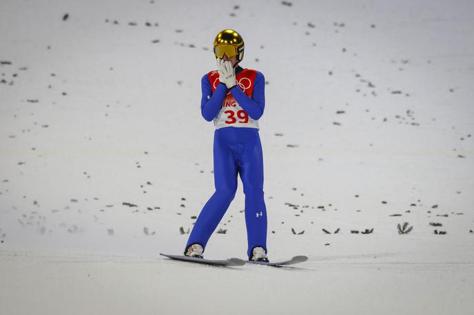 Timi Zajc | Timi Zajc je tekmo na veliki skakalnici končal na šestem mestu. | Foto Anže Malovrh/STA