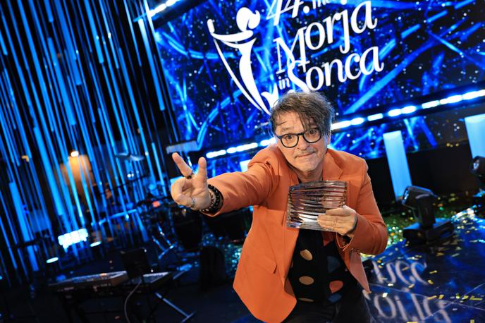 44. Melodije morja in sonca, MMS | Dare Kaurič je s skladbo Kristalno jasno slavil na 44. festivalu Melodij morja in sonca. | Foto Mediaspeed