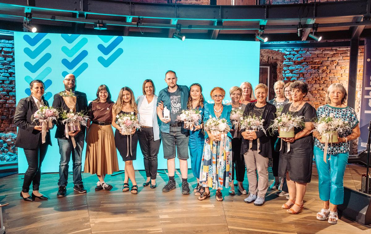 Lahko.si - prejemniki priznanj ACS | Foto Andragoški center Slovenije