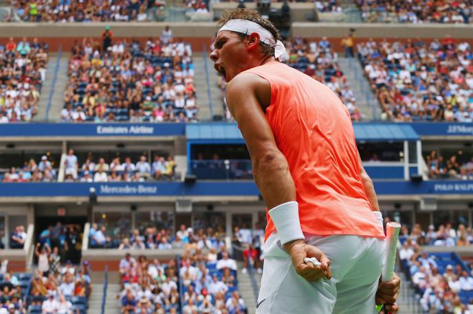 Rafael Nadal | Rafael Nadal je upravičil vlogo favorita in napredoval med osem najboljših.  | Foto Guliver/Getty Images